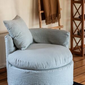 Sillón redondo Clara